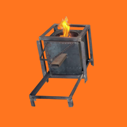 Portable Rocket Stove – Heavy Duty Biomass Cooking Stove